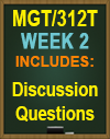 MGT312T Week 2 Discussion Questions